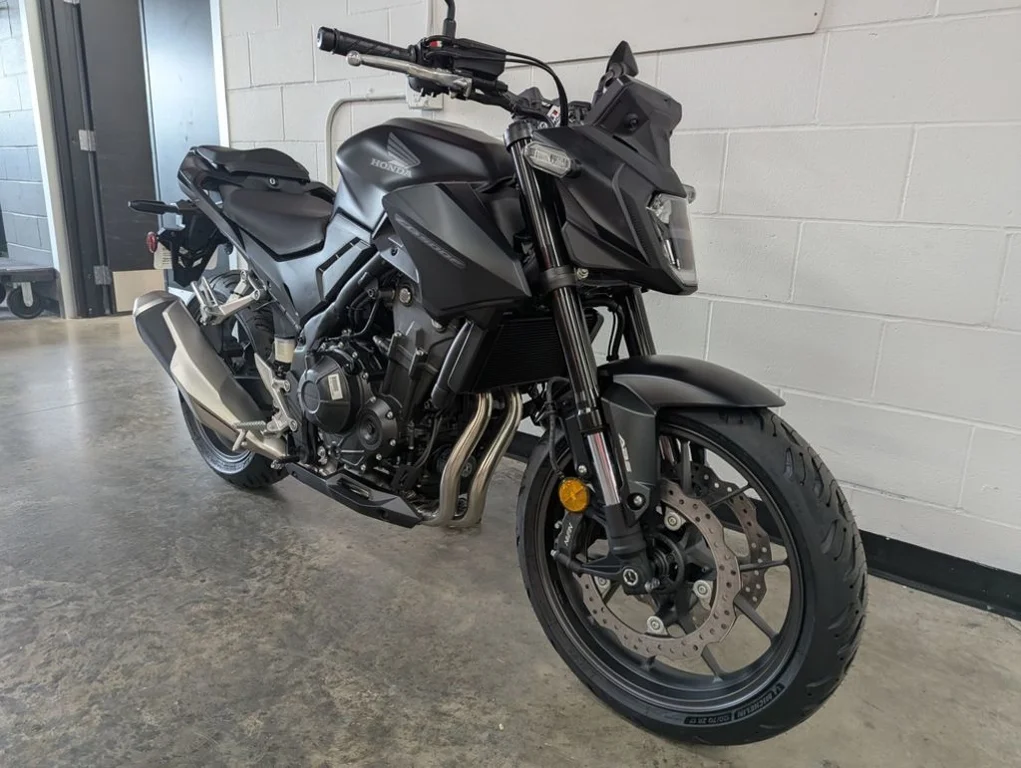 New 2025 MATTE BLACK METALLIC Honda Powersports  image 2