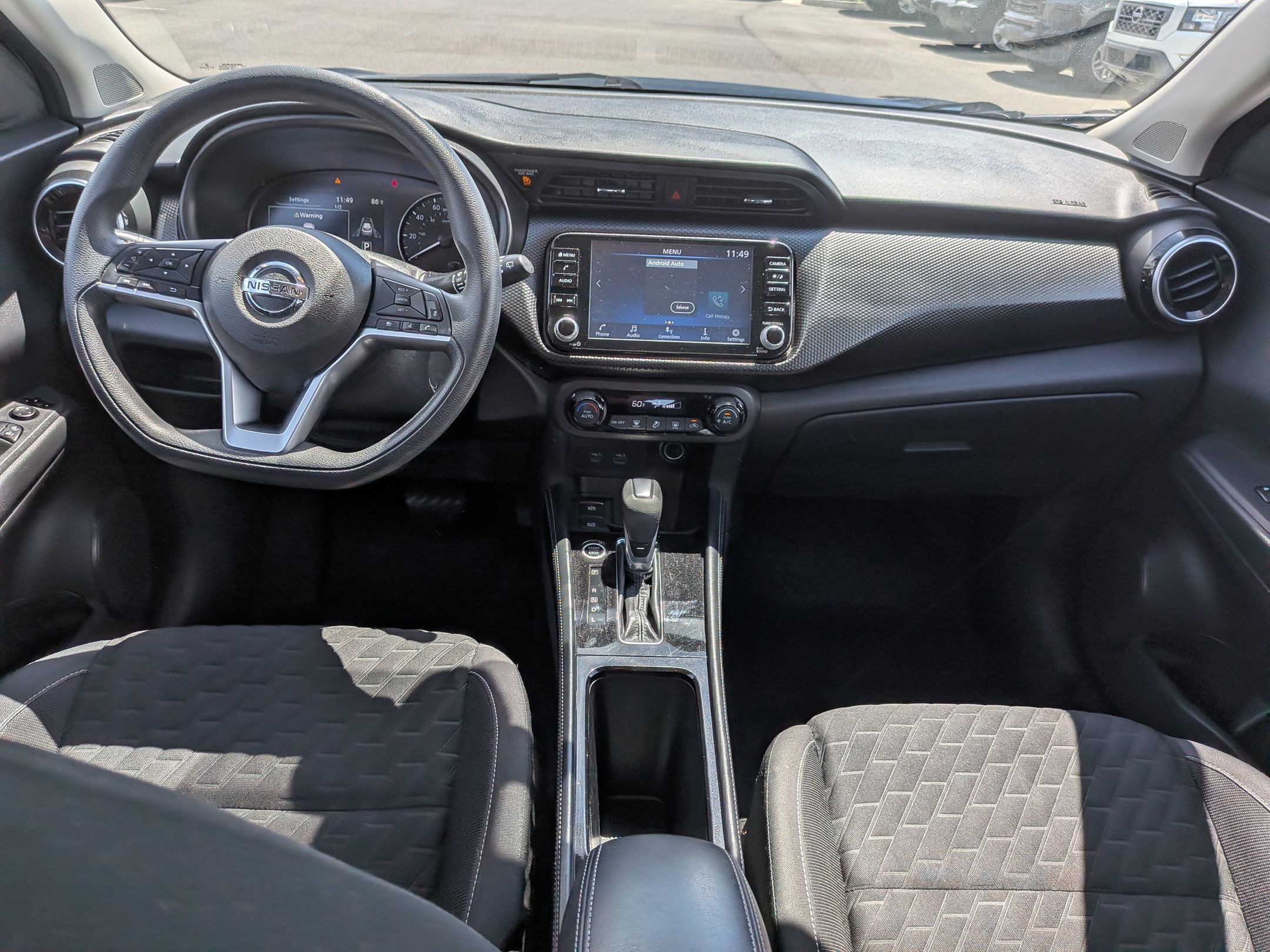 New 2021 Super Black Nissan SV image 24