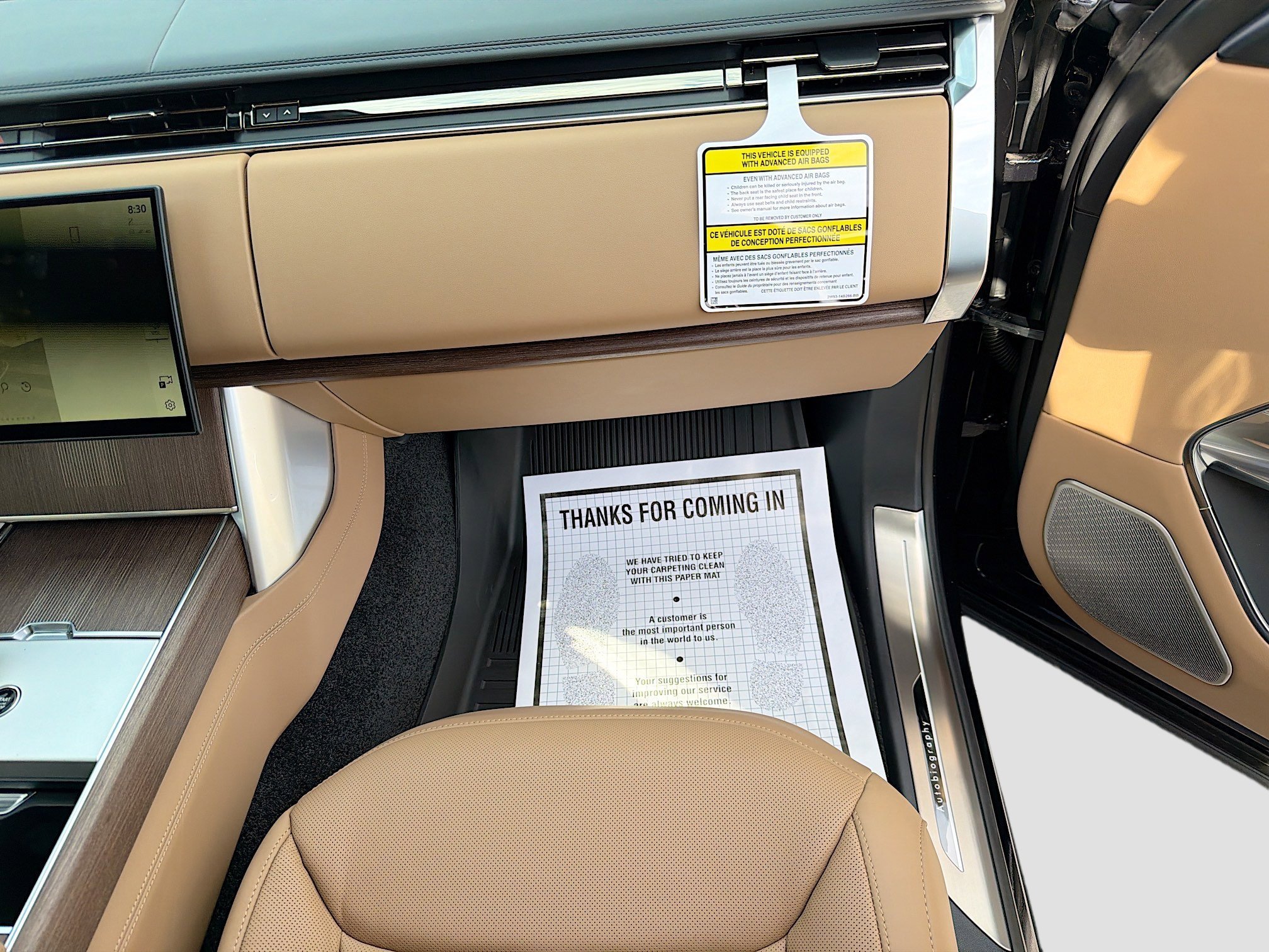 New 2026 Constellation Blue Ultra Metallic Gloss LAND ROVER Autobiography image 17