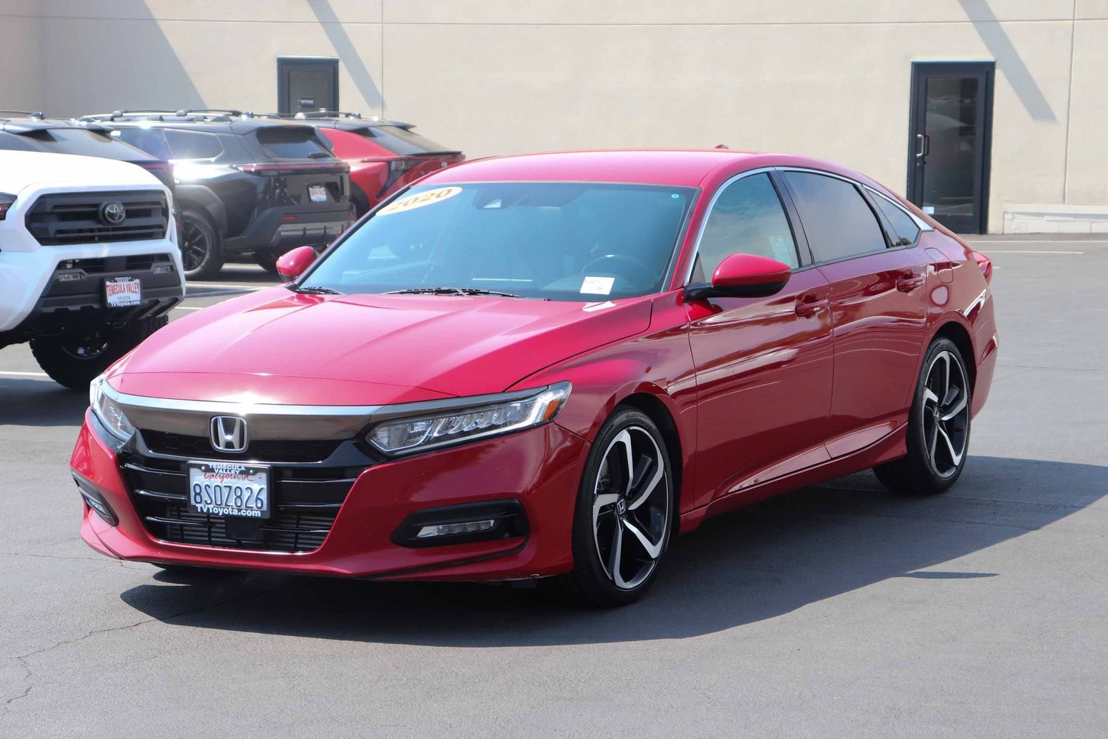 Used 2020 San Marino Red Honda Sport image 3