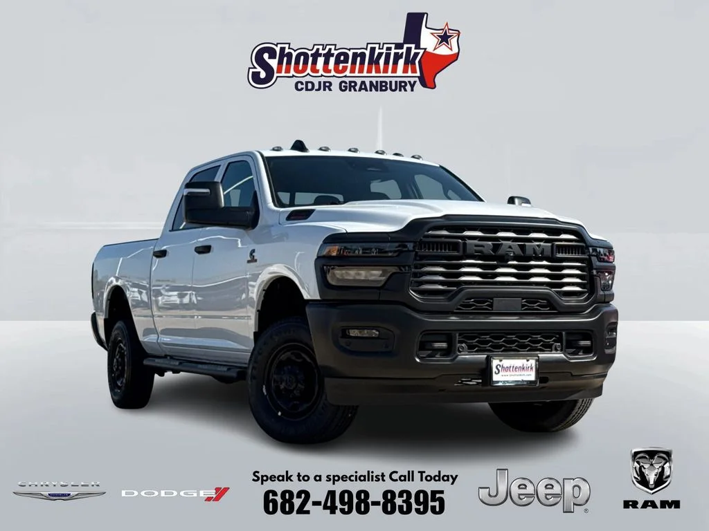New 2027 Bright White Clear-Coat Exterior Paint RAM Tradesman image 1