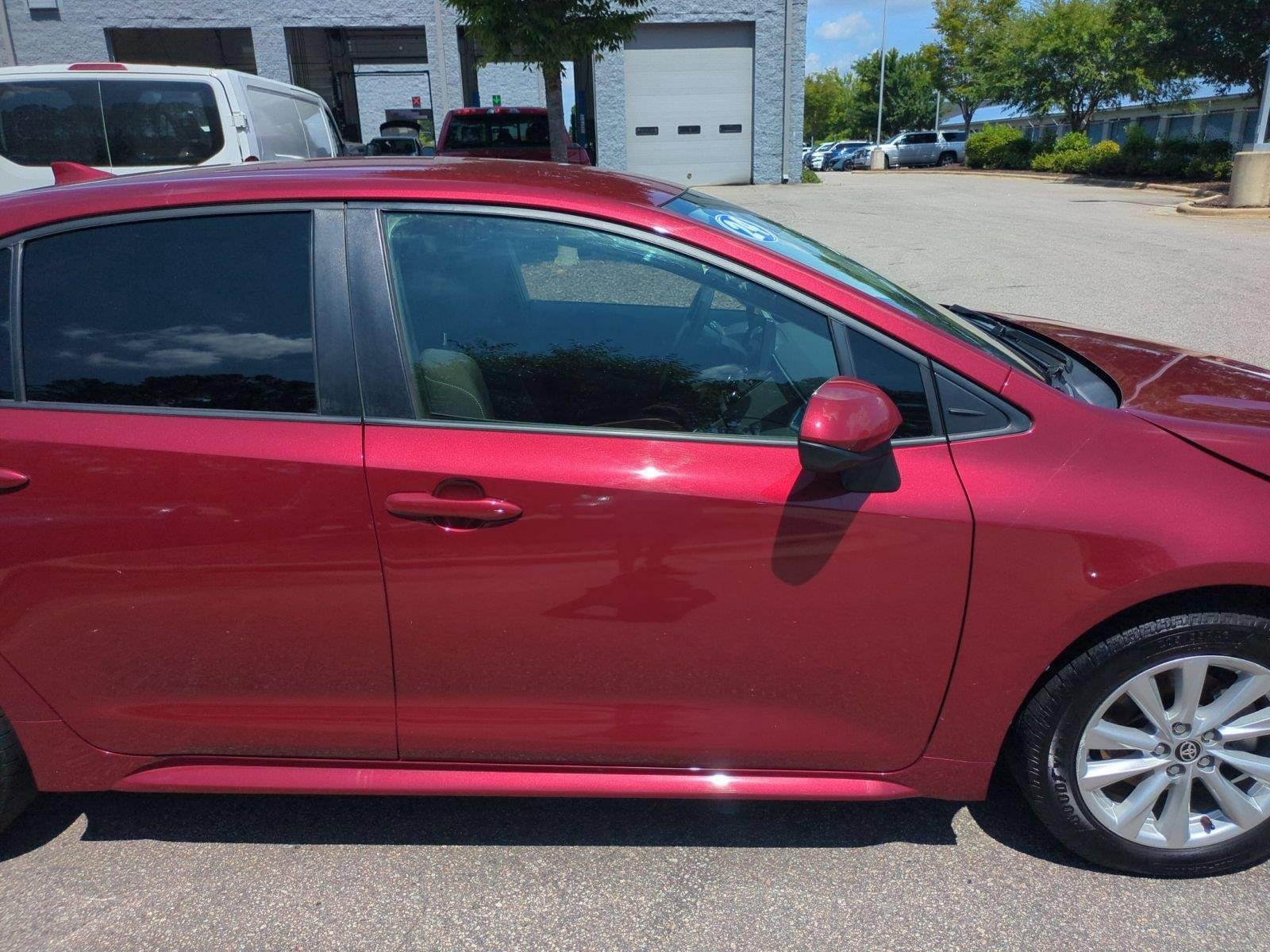 Used 2024 Ruby Flare Pearl Toyota Hybrid LE image 36
