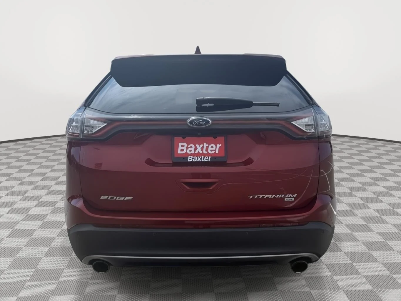 Used 2017 Ruby Red Metallic Tinted Clearcoat Ford Titanium image 6