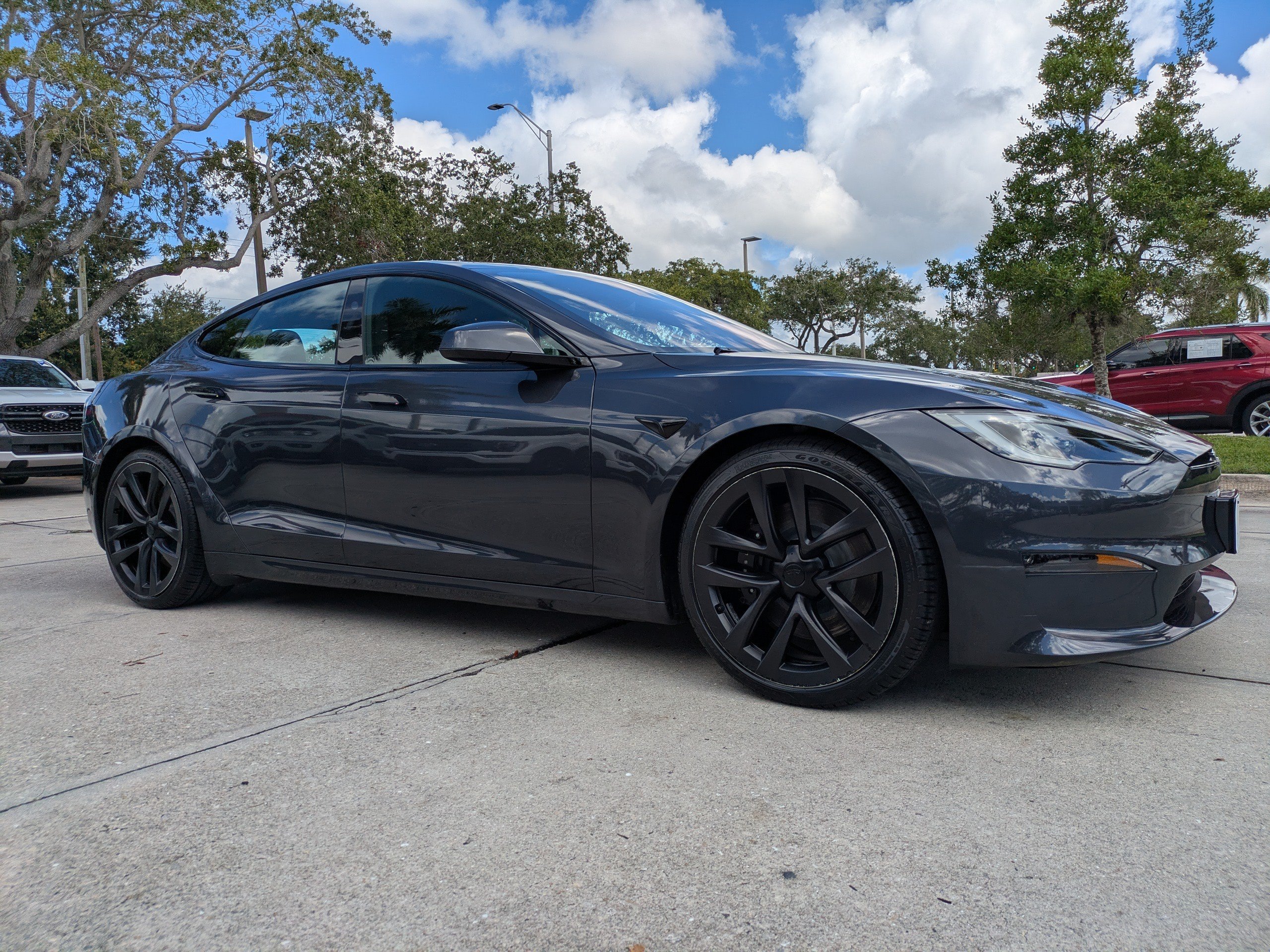Used 2025 Tesla Model S Base with VIN 5YJSA1E52SF551809 for sale in Naples, FL