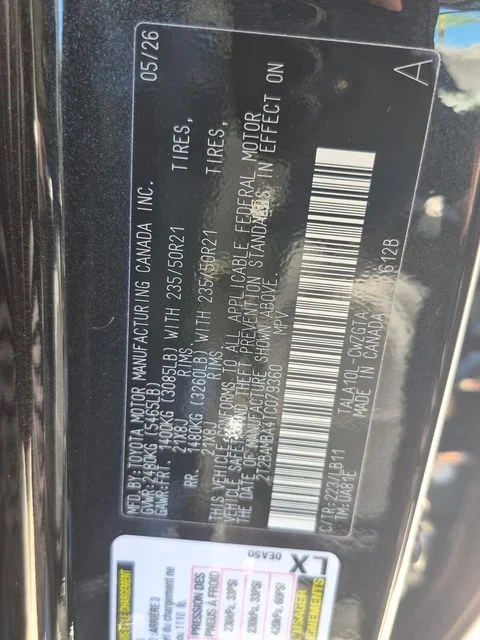 New 2026 Black Lexus 350 Premium+ image 23