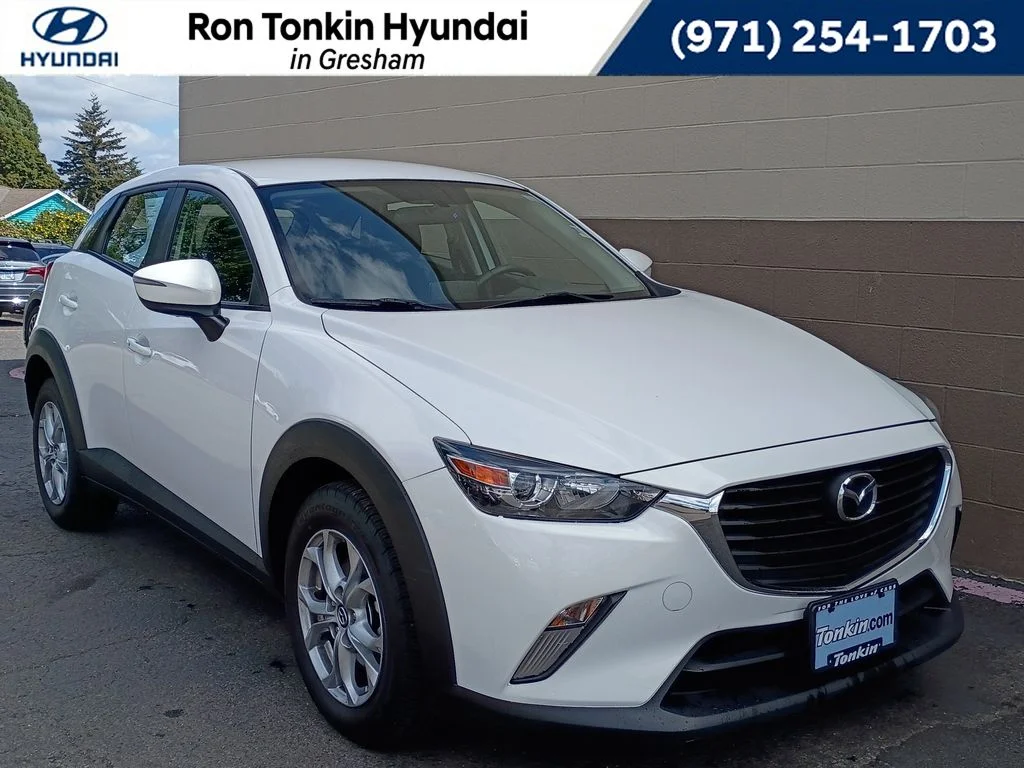 Used 2016 Crystal White Pearl Mica Mazda Touring image 1