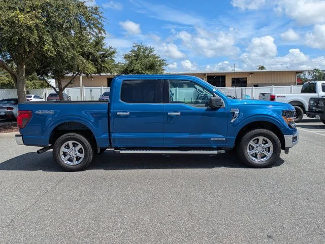 Used 2024 Blue Metallic Ford XLT image 2