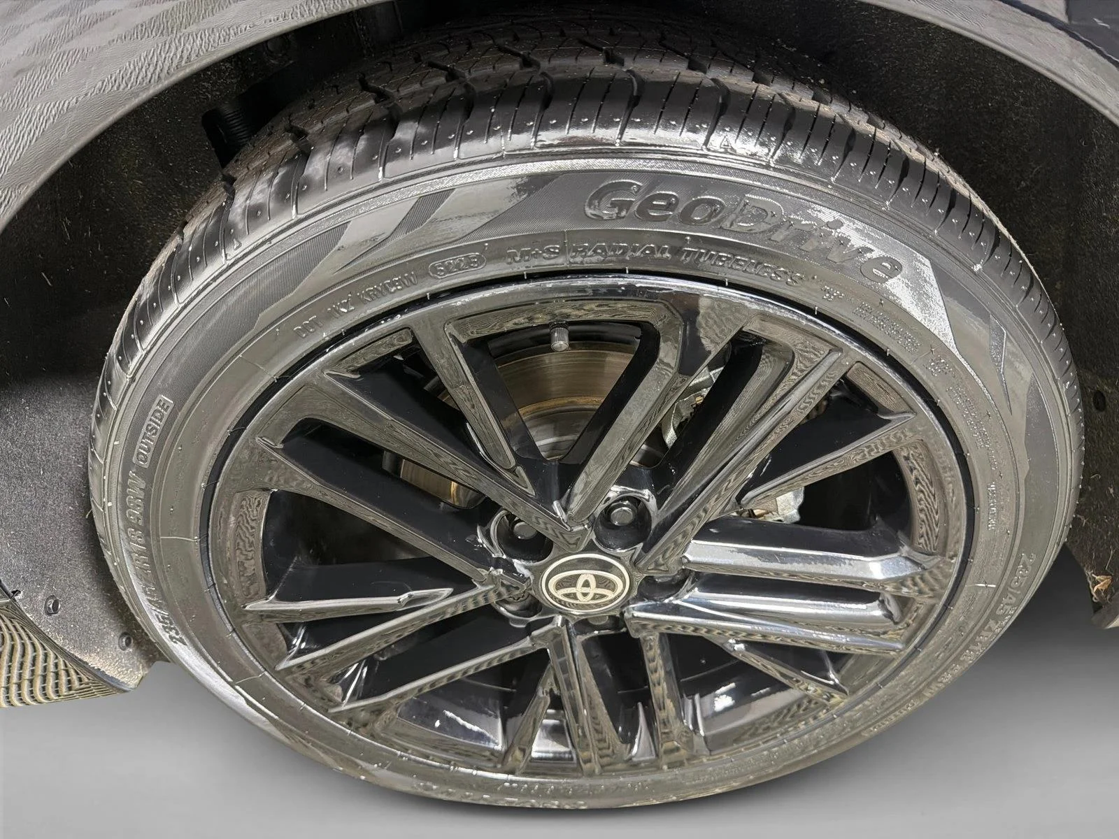 Used 2025 Midnight Black Metallic Toyota SE image 19
