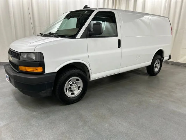 Used 2022 White Chevrolet Work Van image 2