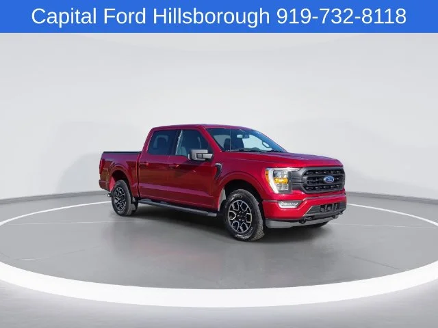 Used 2023 Red Ford XLT image 2