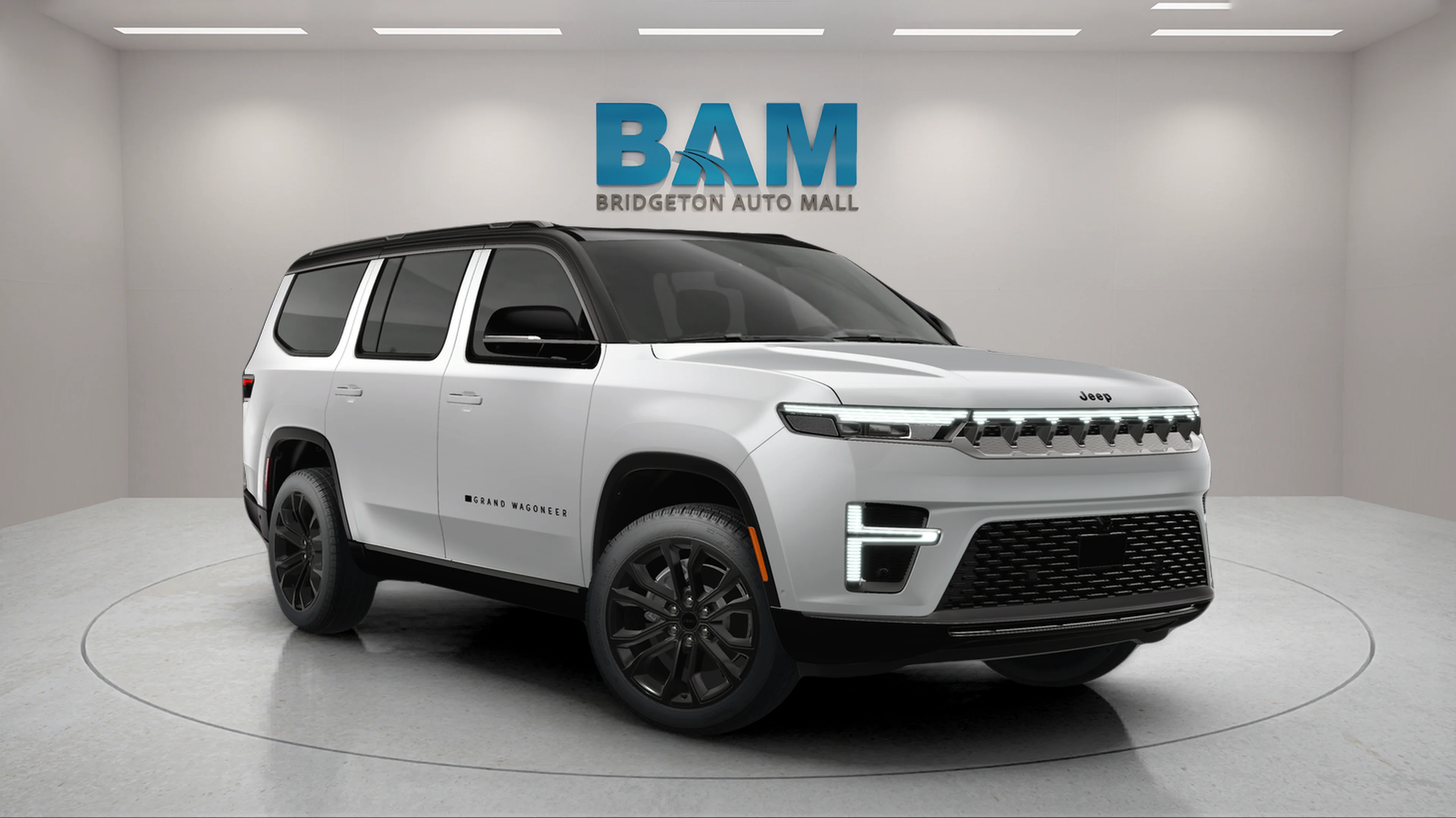 New 2026 Bright White Clearcoat Jeep Summit Reserve image 1