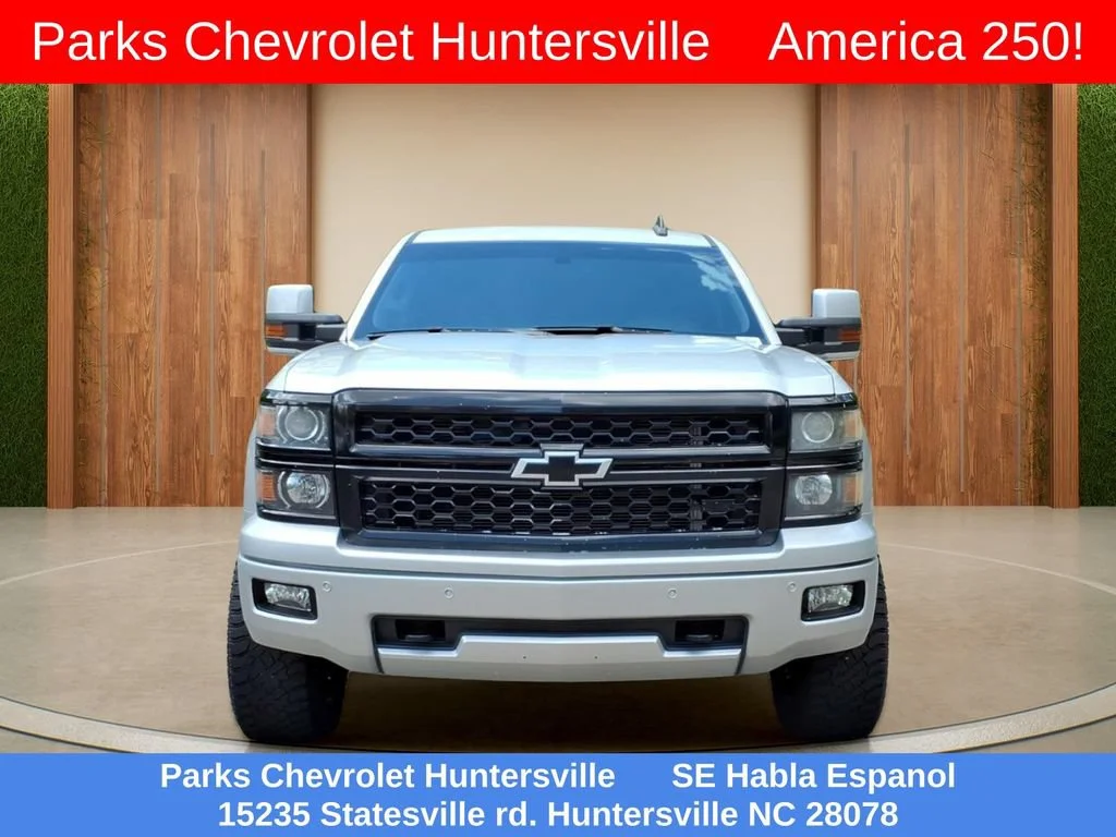 Used 2015 SILVER ICE METALLIC Chevrolet LTZ image 2