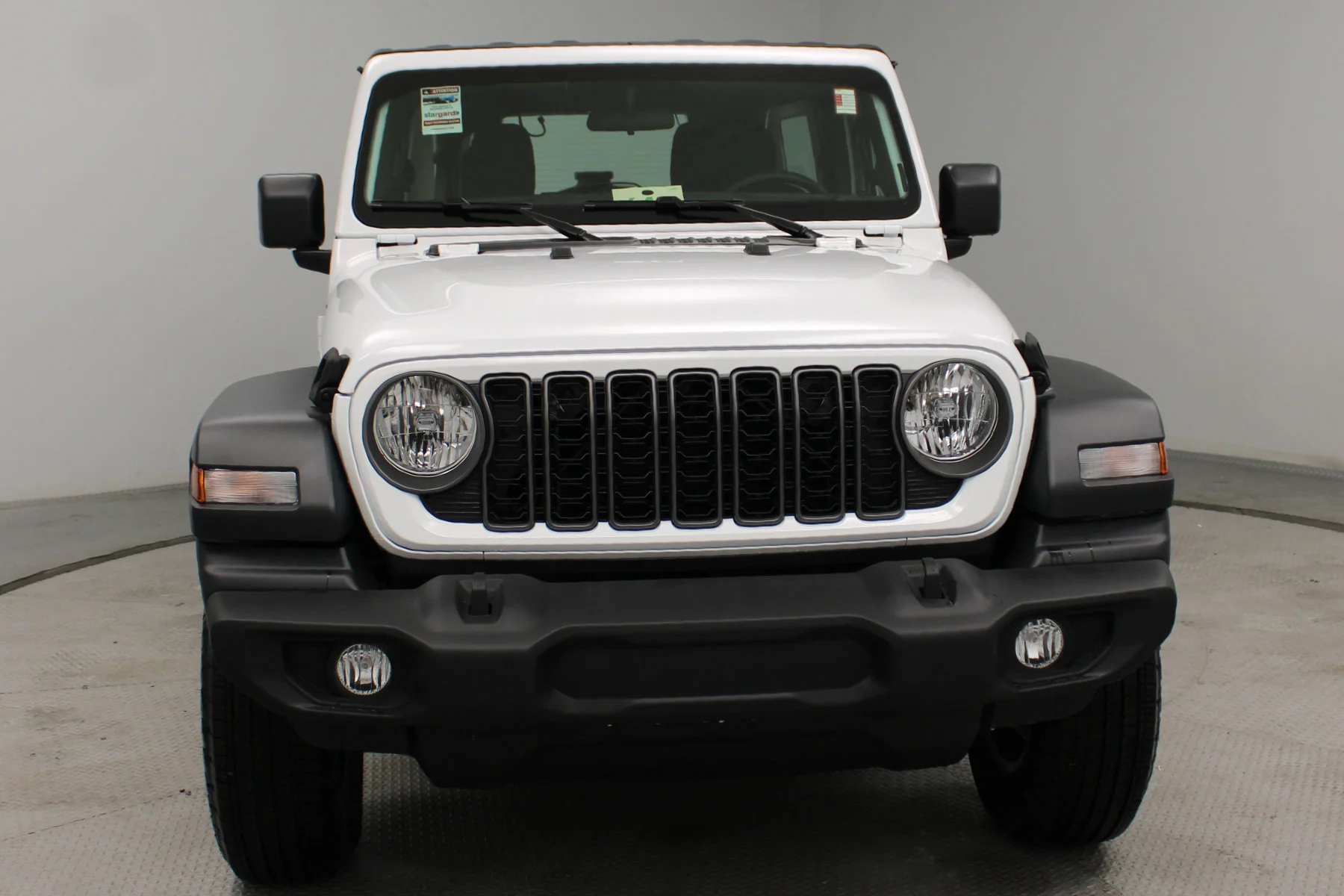 New 2026 Bright White Clear-Coat Exterior Paint Jeep Sport 4 Door 4x4 image 22