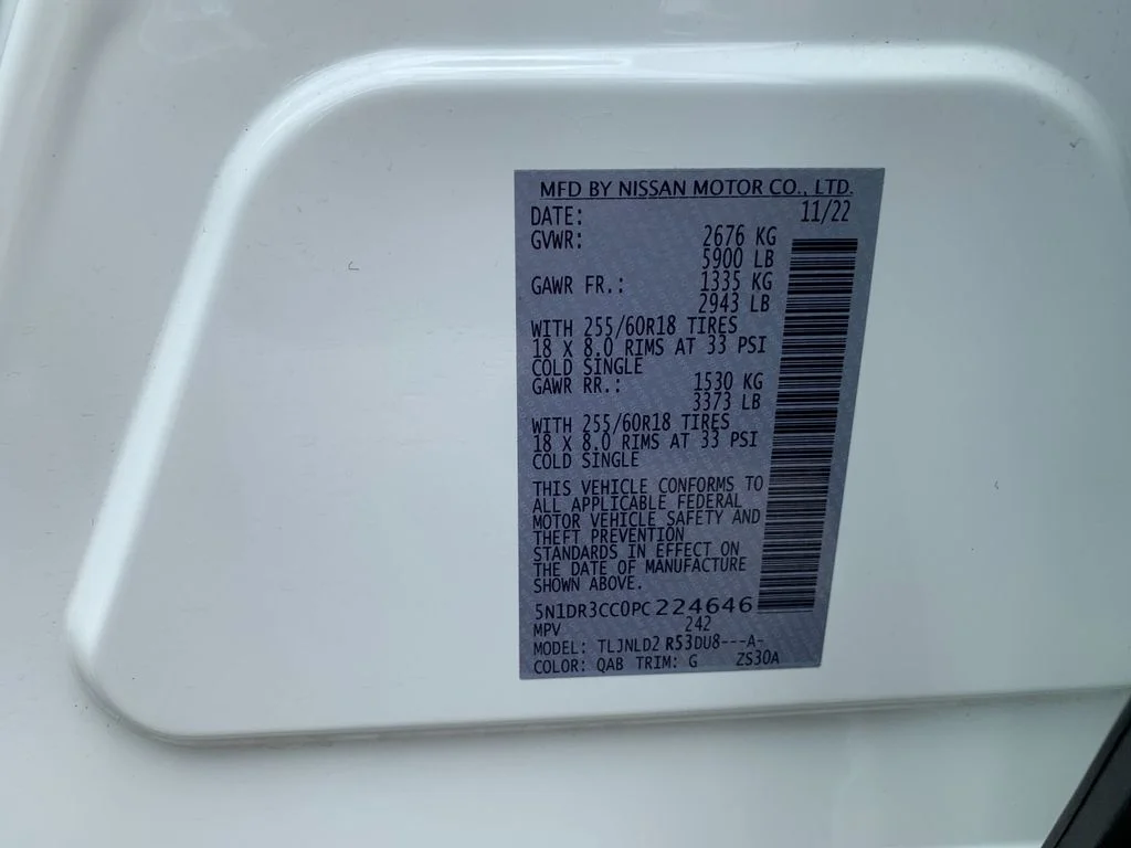 Used 2023 White Nissan SL image 36