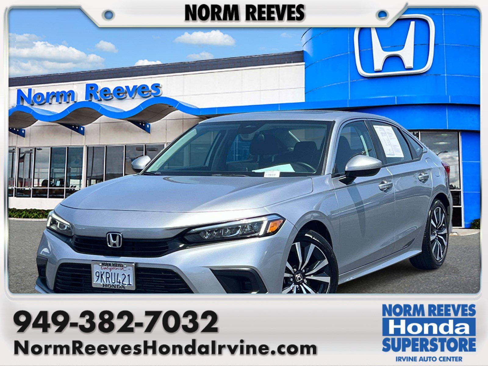 Certified Used 2024 Lunar Silver Metallic Honda EX image 31