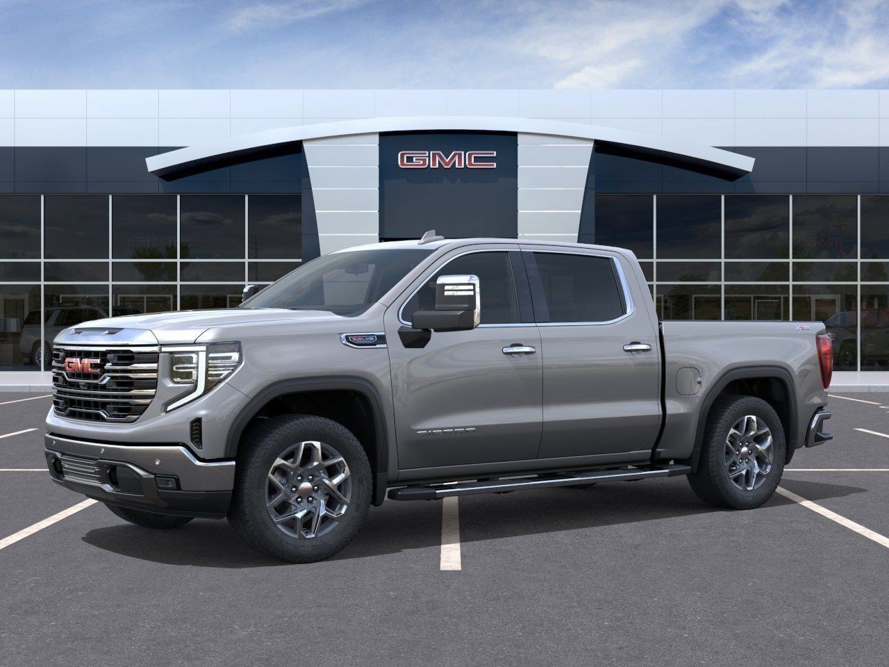 New 2026 Sterling Metallic GMC SLT image 2