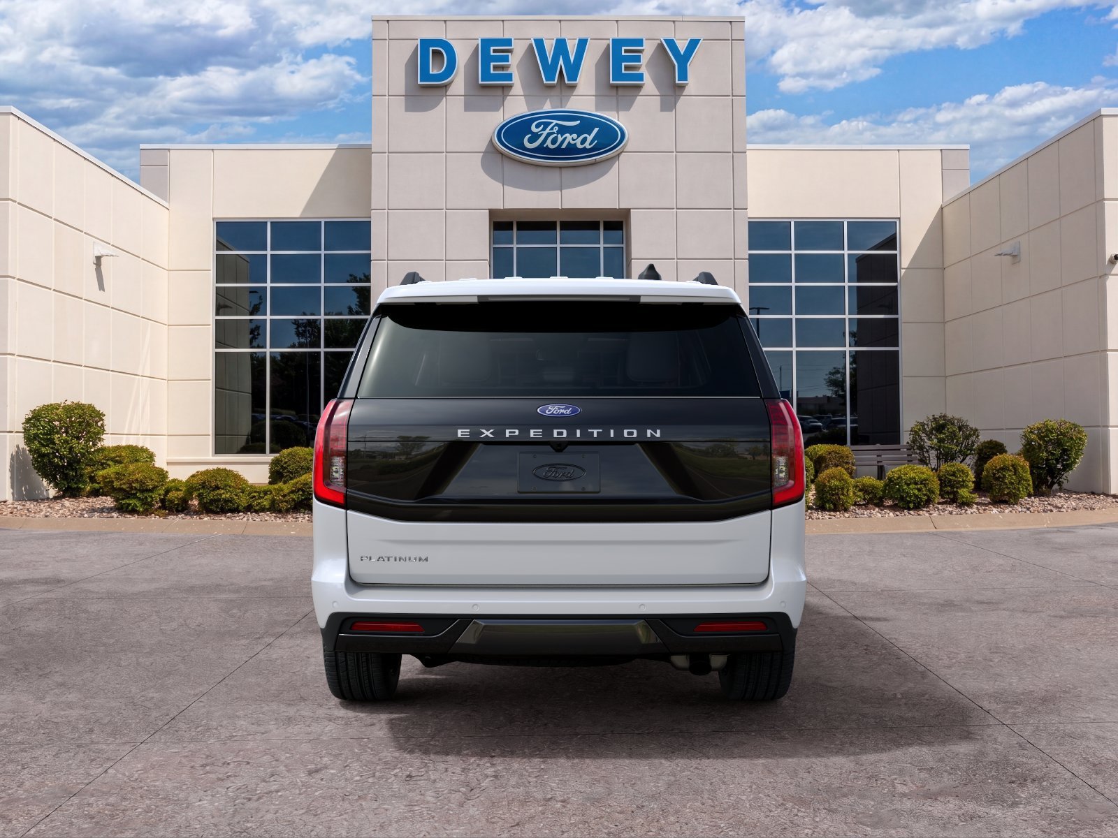 New 2027 Star White Metallic Tri-Coat Ford Platinum image 7
