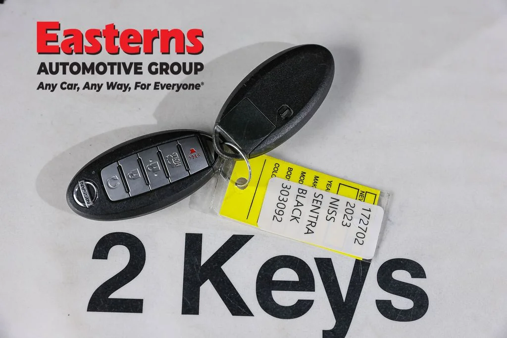 Used 2023 Black Nissan SV image 25