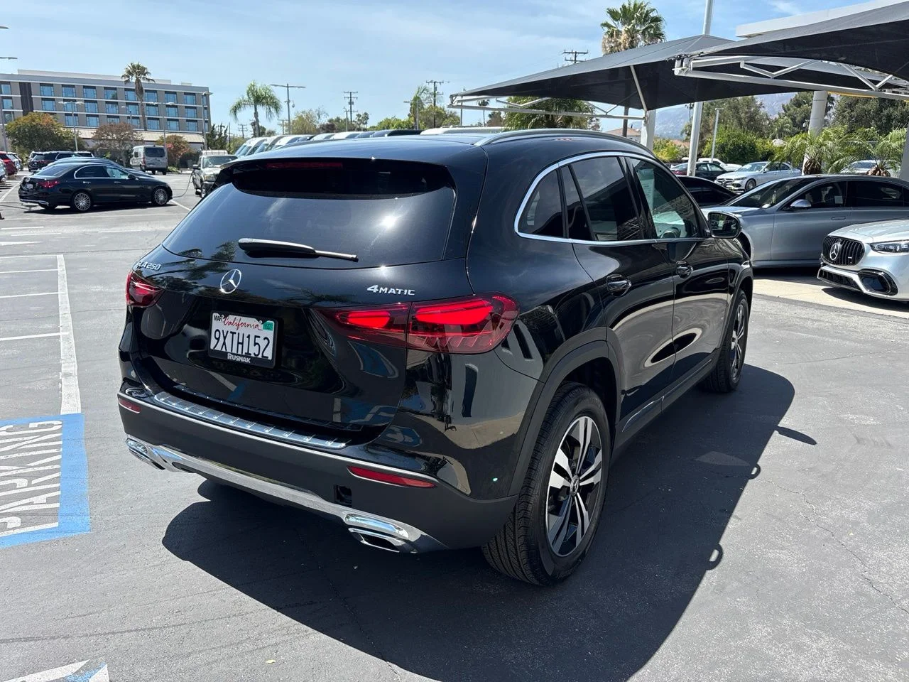 Certified Used 2026 Black Mercedes-Benz 250 4MATIC® Sun and Sound Package image 3