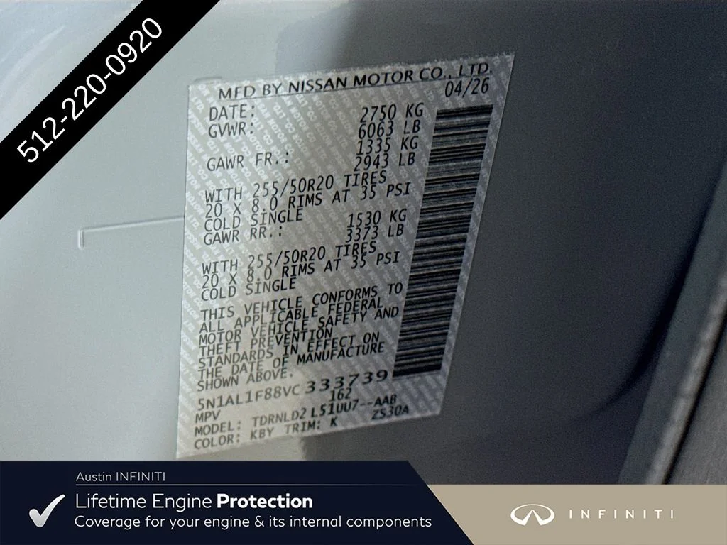 New 2027 HARBOR GRAY INFINITI LUXE image 44