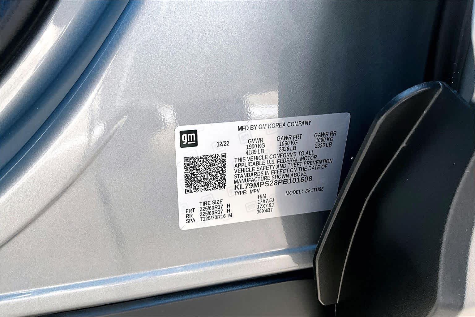 Used 2023 Sterling Gray Metallic Chevrolet LT image 34