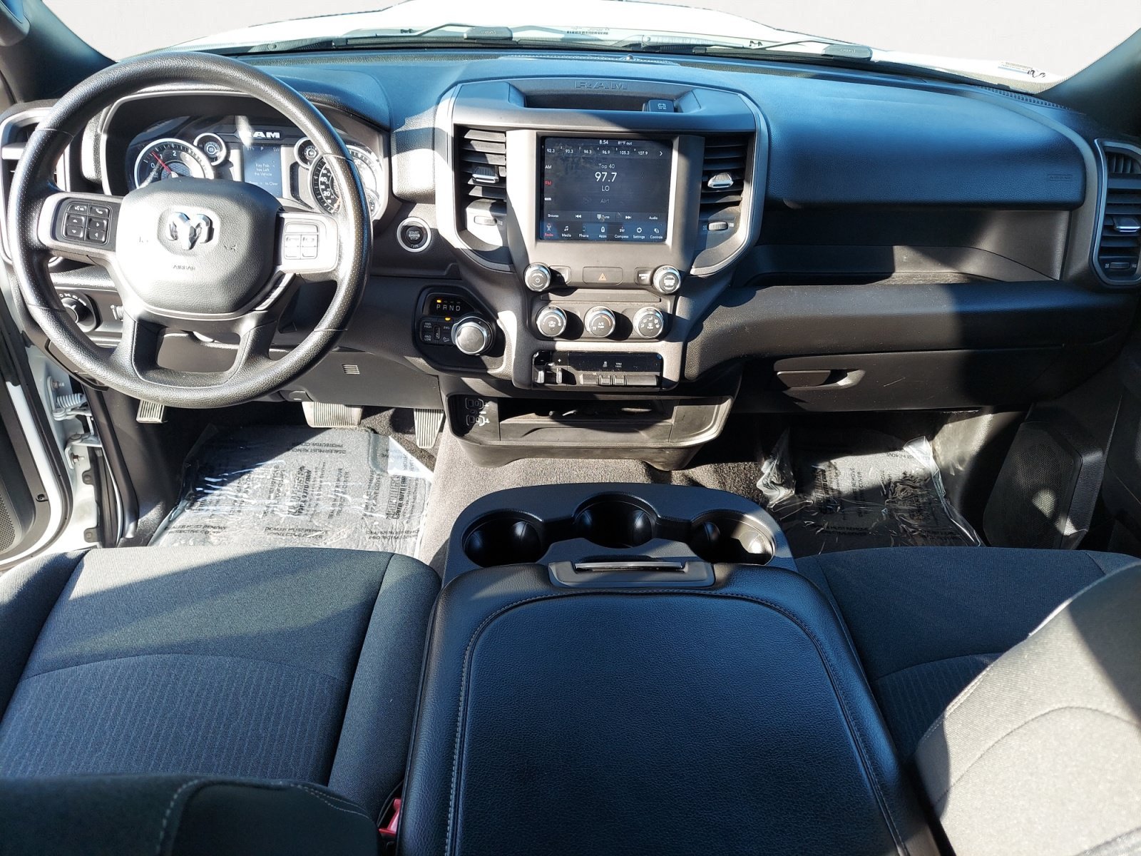 Used 2021 Bright White Clearcoat Ram Tradesman image 3