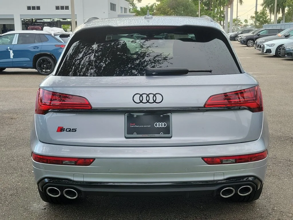 Certified Used 2024 Silver Audi Premium Plus image 6