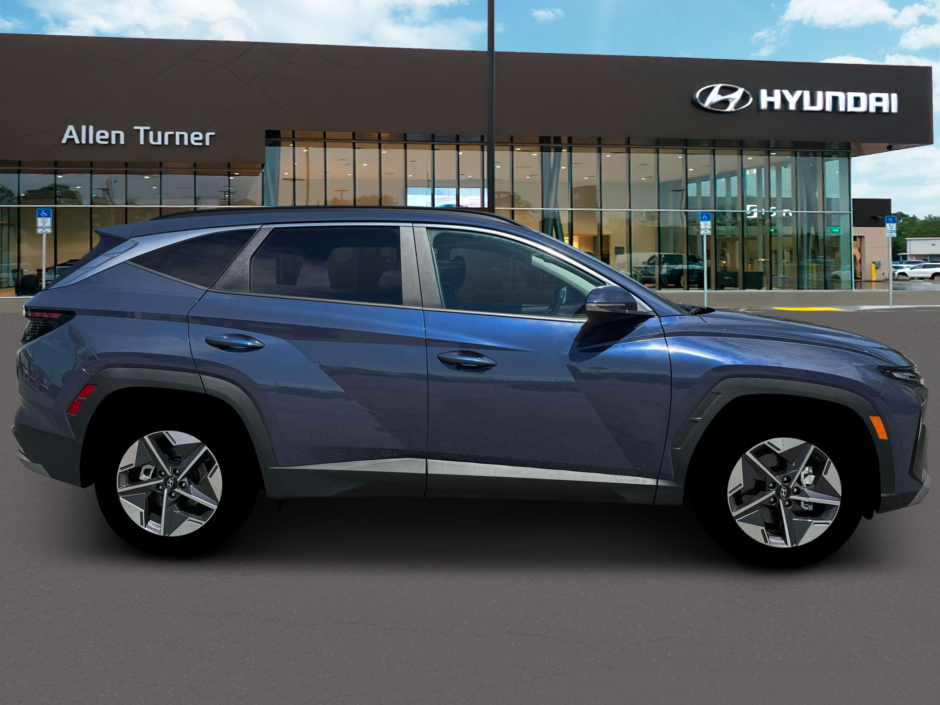 New 2026 Atlantis Blue Hyundai SEL Premium FWD image 9