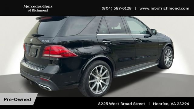 Used 2017 Black Mercedes-Benz GLE 63 AMG® image 2