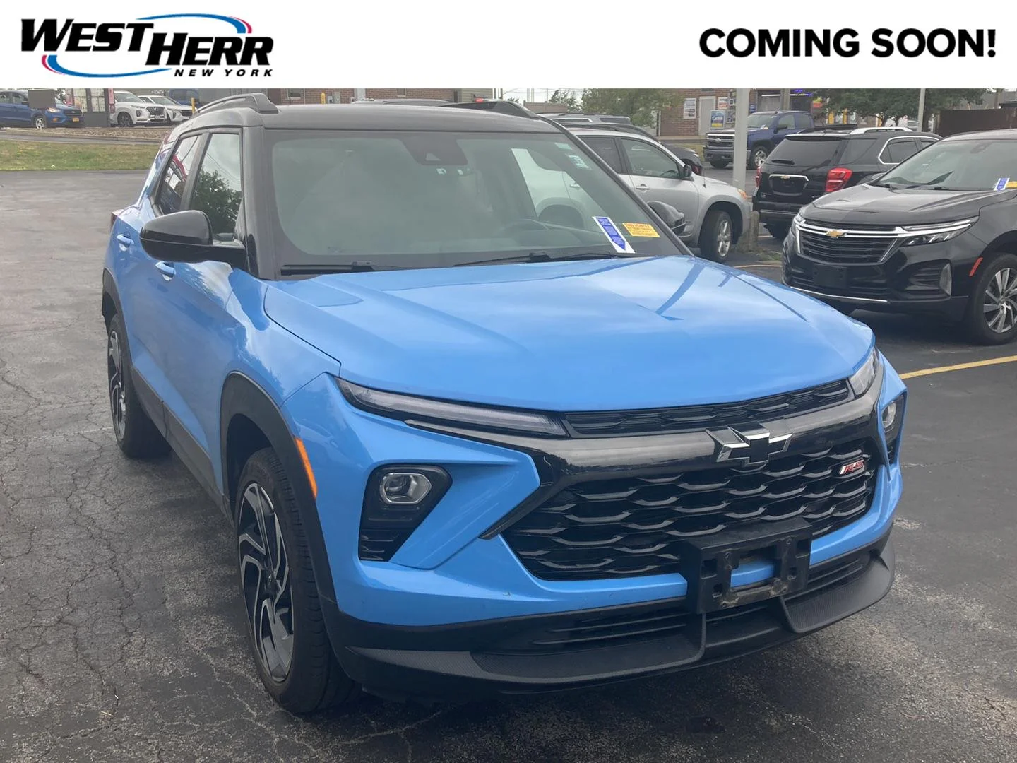 Used 2024 Fountain Blue Chevrolet RS image 1