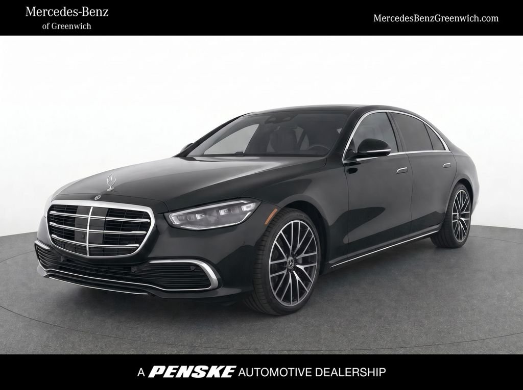 Certified Used 2023 Black Mercedes-Benz S 580 image 1