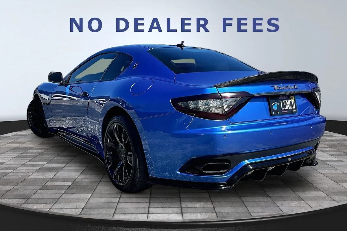 Used 2014 Blue Maserati Sport image 4