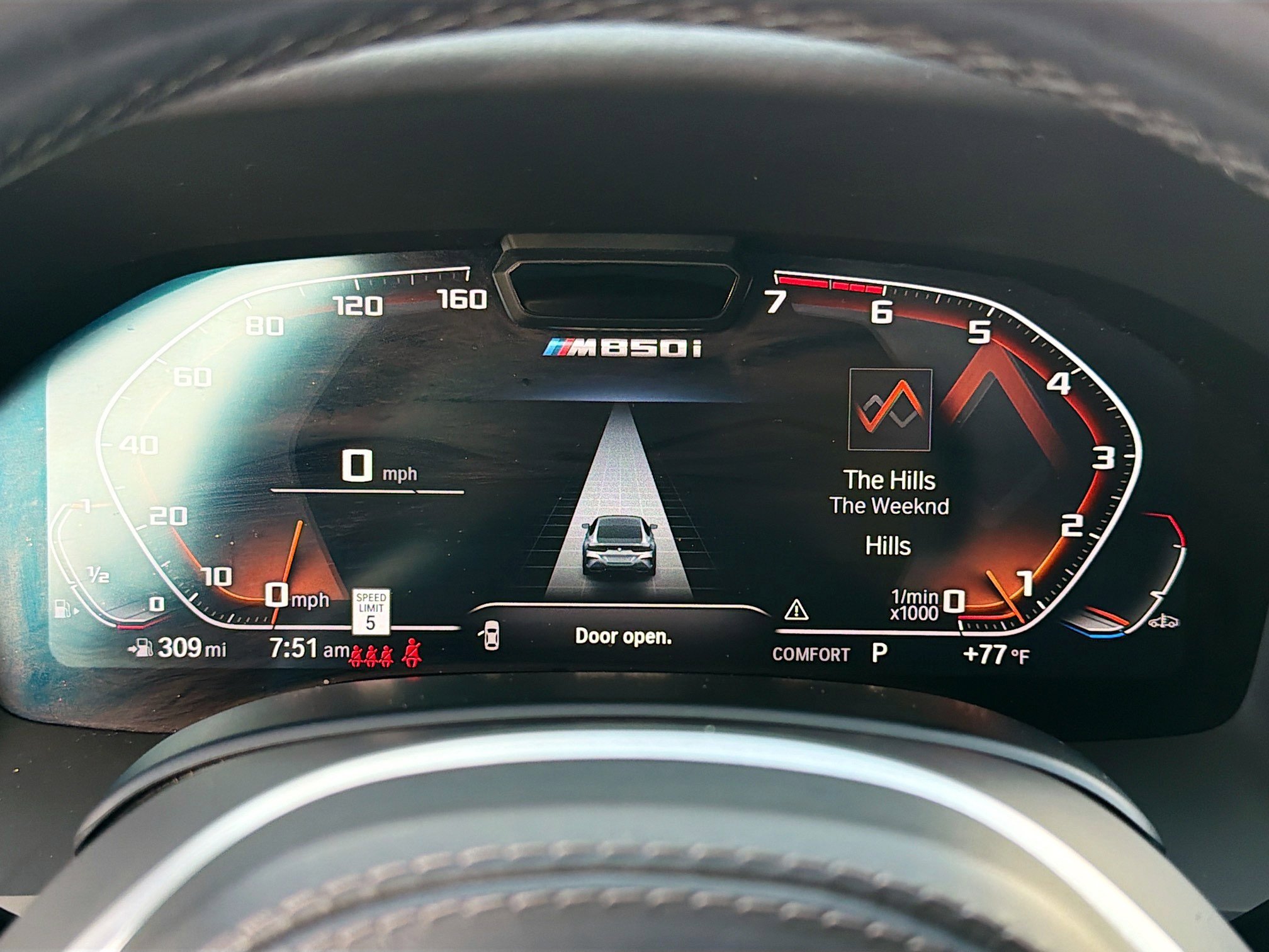 Used 2022 Black Sapphire Metallic BMW M850i image 40