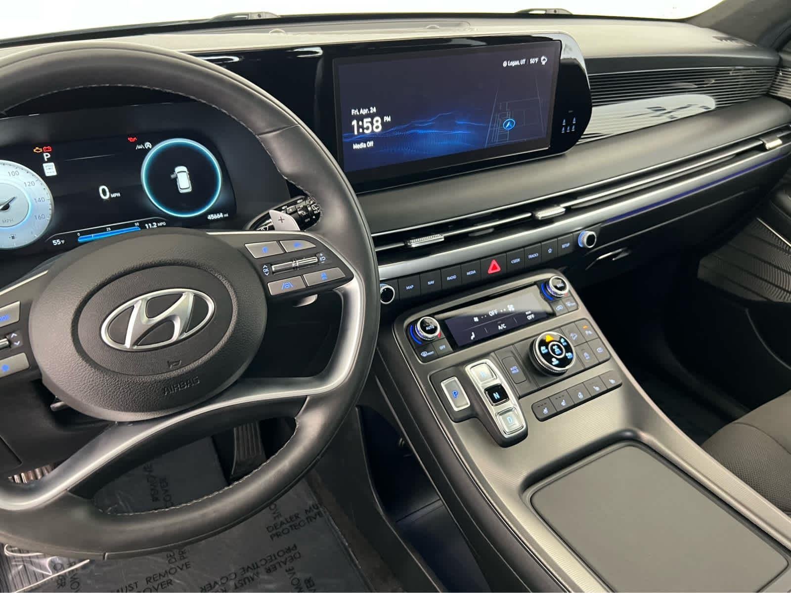 Used 2024 Abyss Black Pearl Hyundai Calligraphy Night Edition image 19
