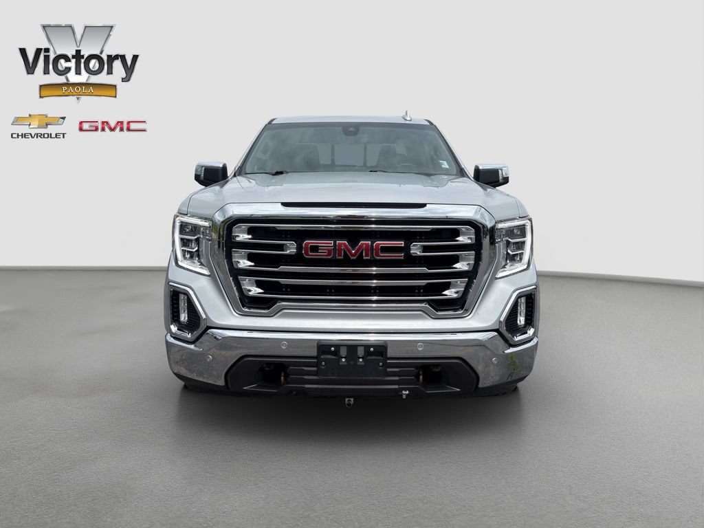 Used 2021 GMC Sierra 1500 SLT with VIN 3GTU9DED8MG203312 for sale in Kansas City