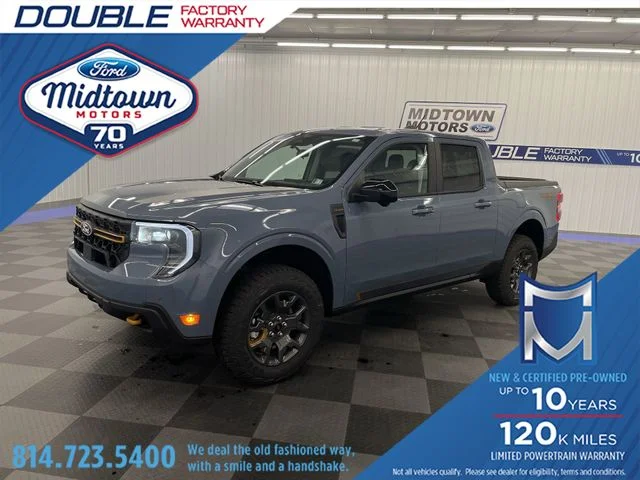 New 2026 Azure Gray Metallic Tri-Coat Ford Tremor® image 1