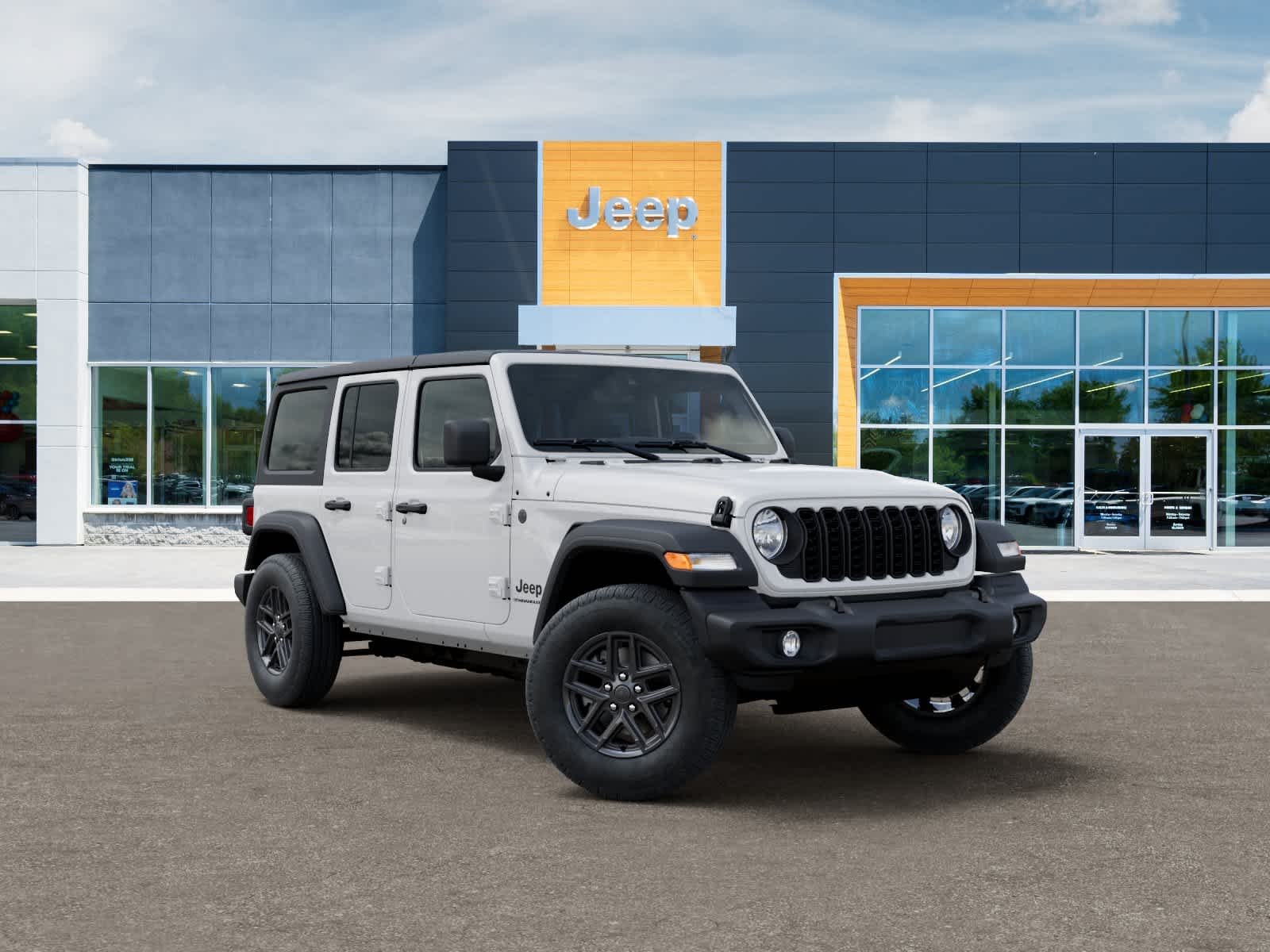 New 2026 Bright White Clearcoat Jeep Sport image 5