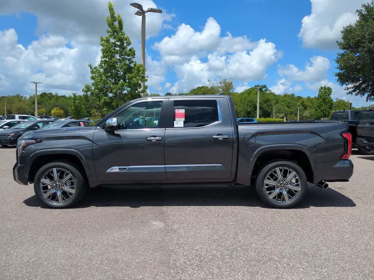 New 2026 Magnetic Gray Metallic Toyota Tundra Capstone image 3