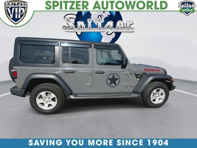 Used 2019 Gray Jeep Sport S 4x4 image 9