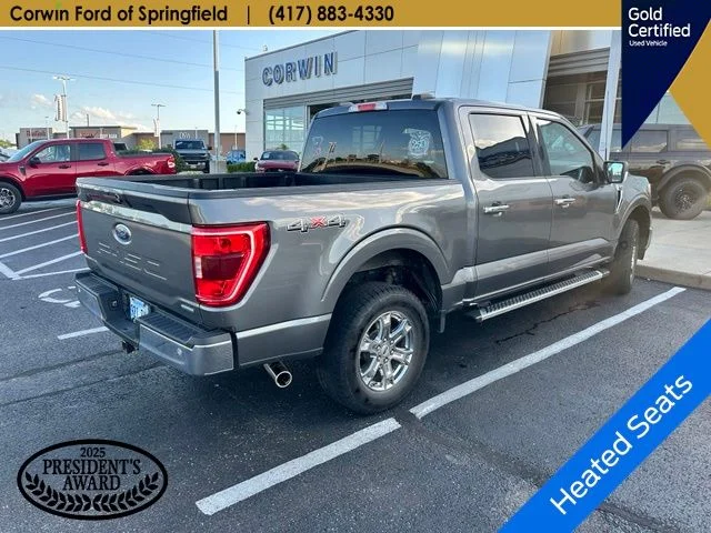 Used 2022 Carbonized Gray Metallic Ford XLT image 8