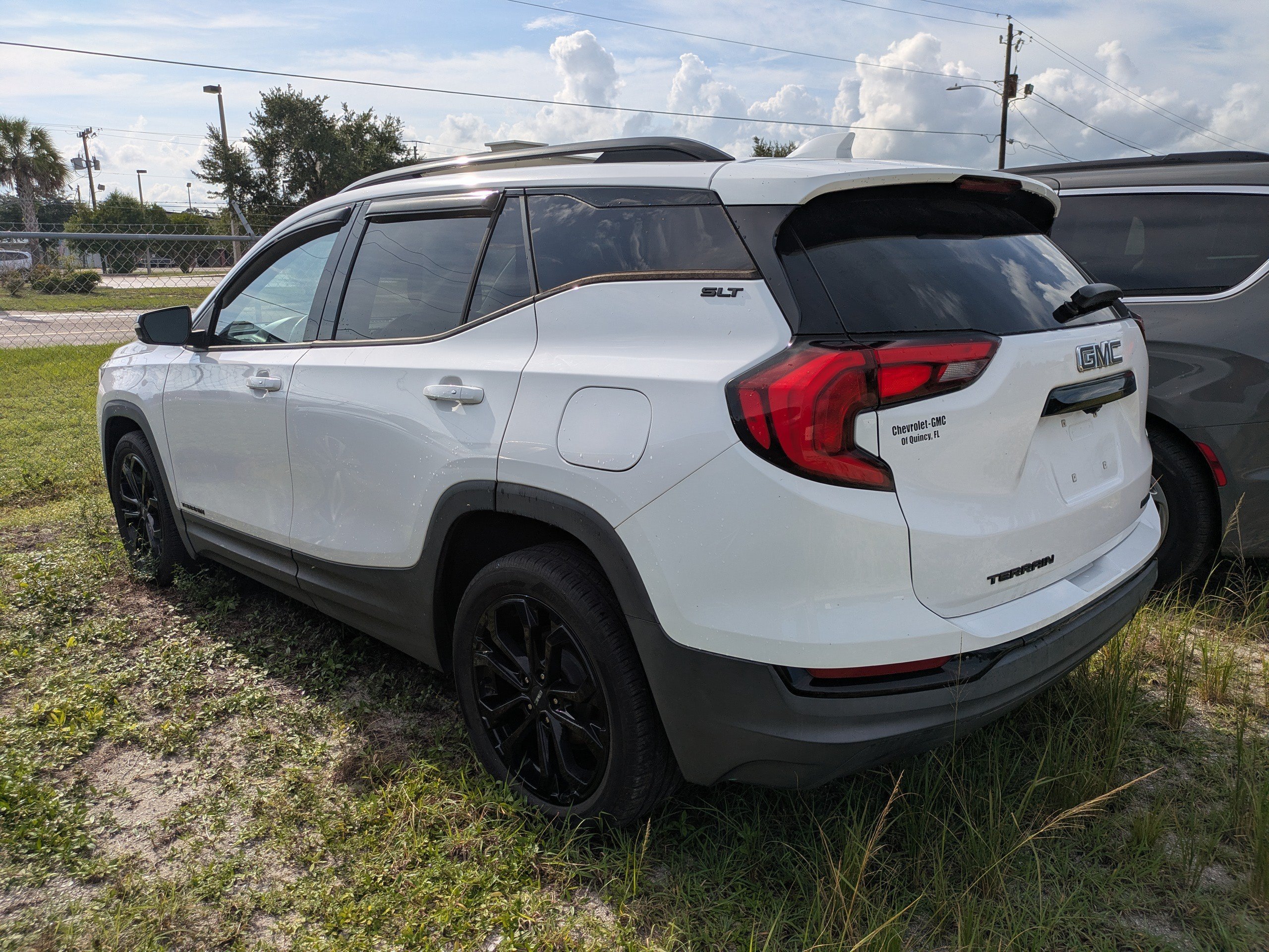 Used 2021 Summit White GMC SLT image 5