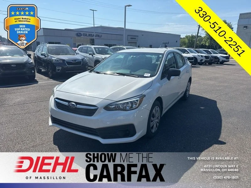 Used 2020 White Subaru Base image 3