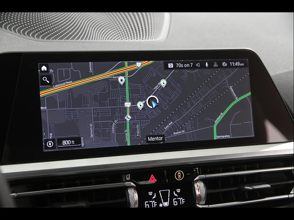 Used 2021 Glacier Silver Metallic BMW 330e xDrive image 11