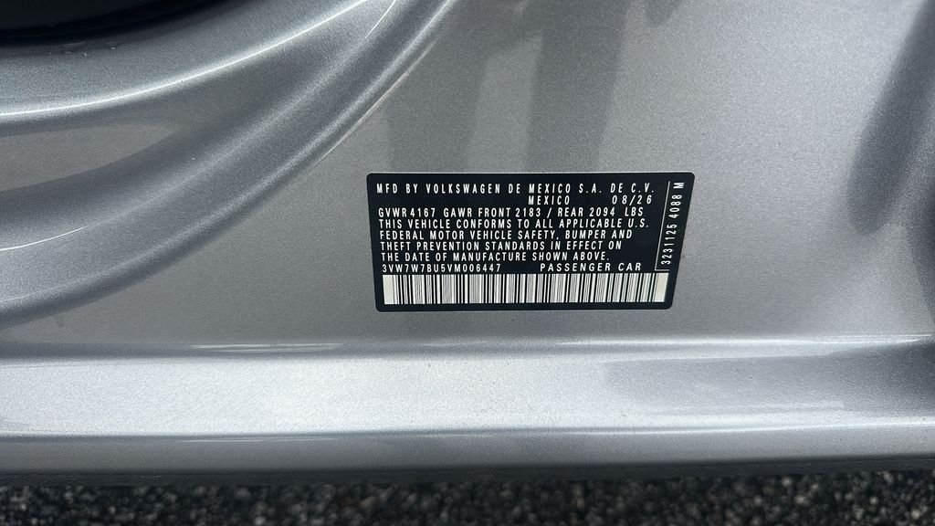 New 2027 Pyrite Silver Metallic Volkswagen 1.5T SE image 24