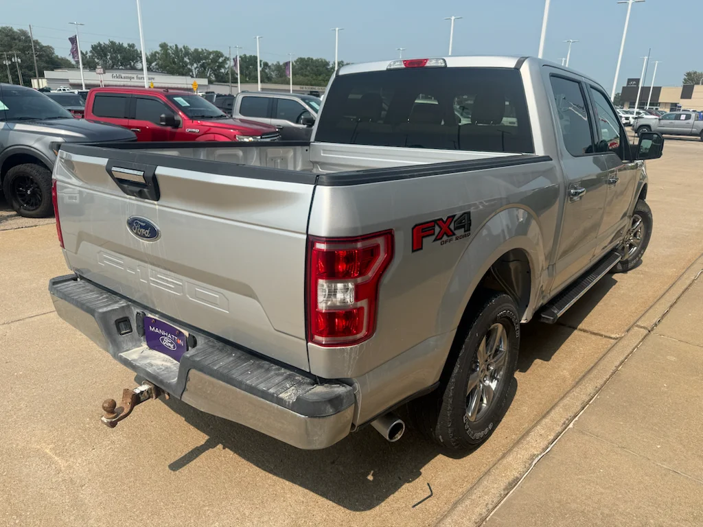Used 2018 Ingot Silver Metallic Ford XLT image 9
