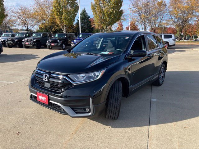 Certified Used 2022 Crystal Black Pearl Honda EX image 2