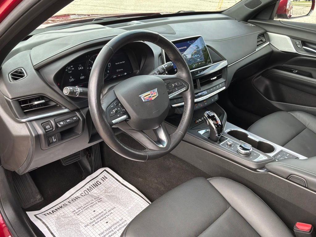 Used 2023 Radiant Red Tintcoat Cadillac Premium Luxury image 11
