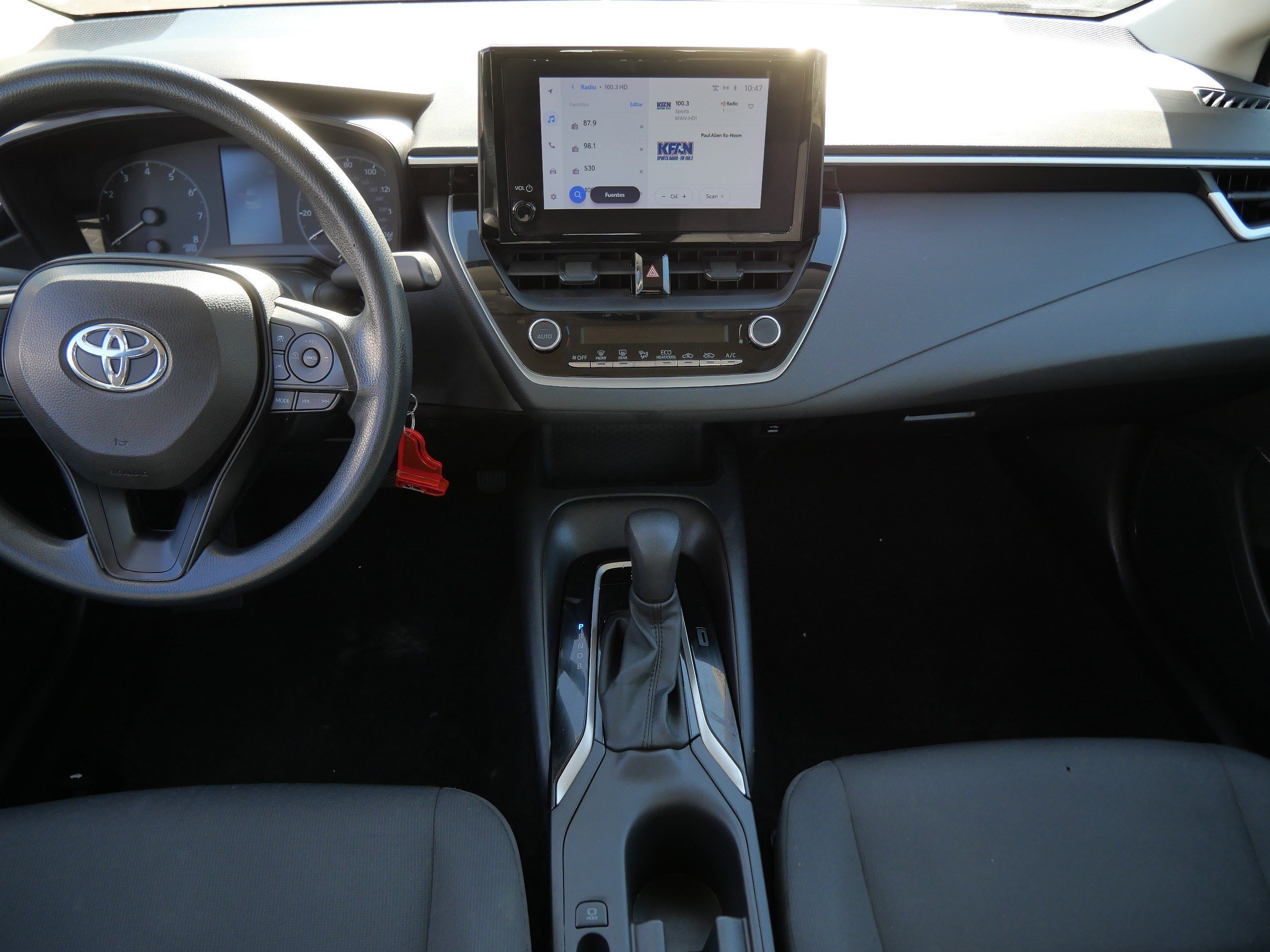 Certified Used 2023 Classic Silver Metallic Toyota LE image 10