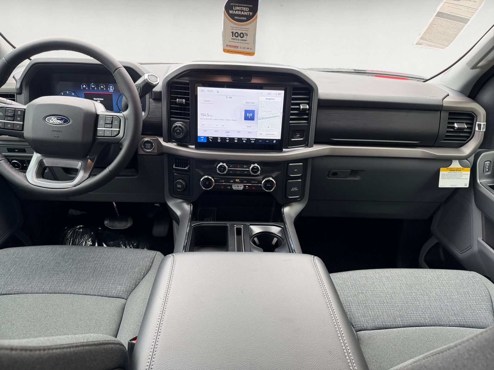 New 2026 Carbonized Gray Metallic Ford XLT image 14