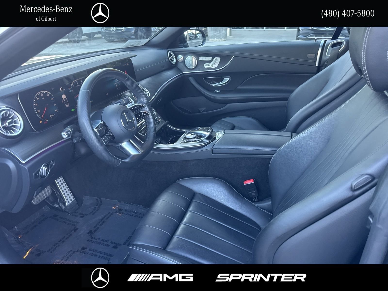 Certified Used 2023 Black Mercedes-Benz E 450 image 8